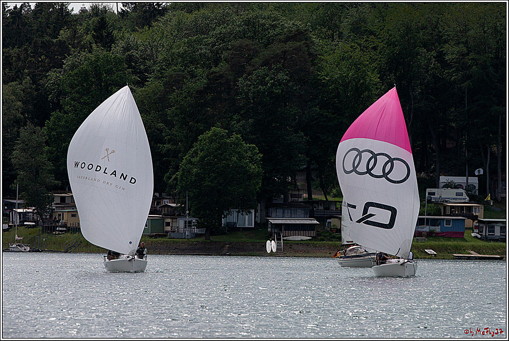 J70 - WOODLAND, 12.06.2021 Segelboot; Segeln; Woodland; Spinnaker; J70; Sorpesee; Sauerland